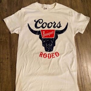Coors Rodeo T-Shirt Coors Beer Unisex